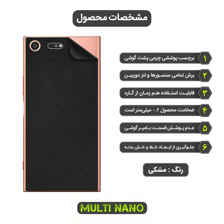 محافظ صفحه نمایش مولتی نانو مدل X-SFL مناسب برای گوشی موبایل سونی Xperia XZ Premium به همراه برچسب پوششی