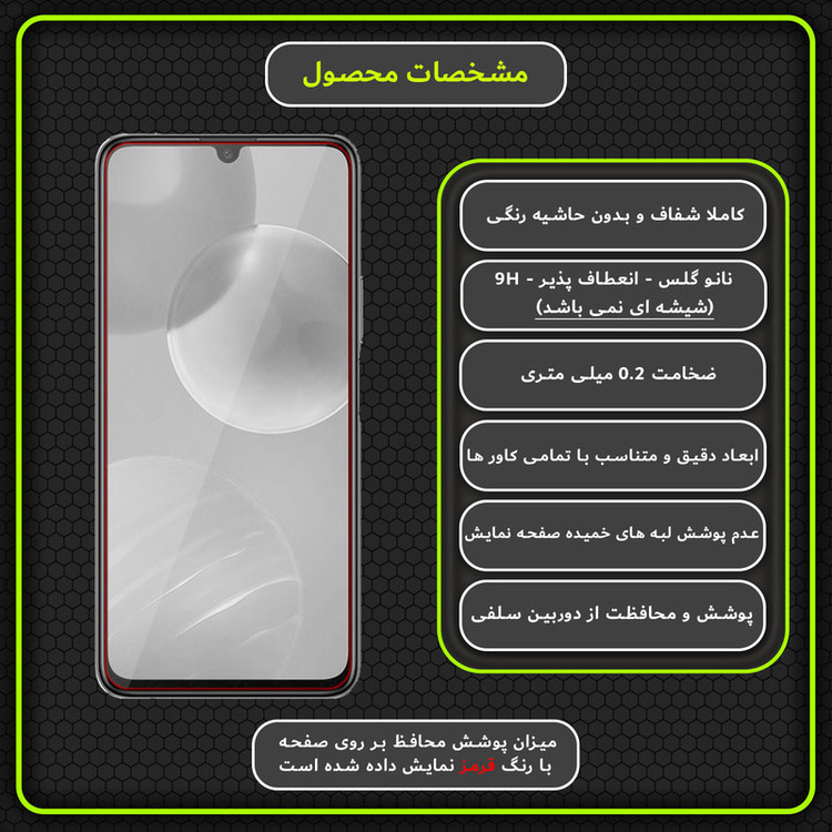 محافظ صفحه نمایش مولتی نانو مدل X-S2N مناسب برای گوشی موبایل آنر 30 Lite بسته دو عددی