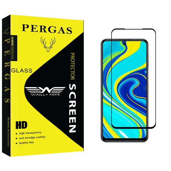 محافظ صفحه نمایش سرامیکی وایلی نایس مدل Pergas Glass مناسب برای گوشی موبایل شیائومی Redmi Note 9S