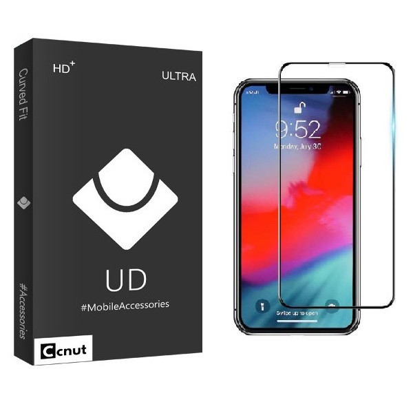 محافظ صفحه نمایش کوکونات مدل FUL IPXR مناسب برای گوشی موبایل اپل Iphone XR
