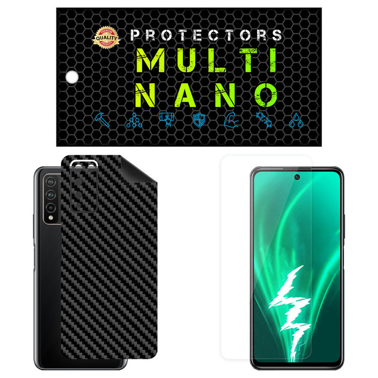 محافظ صفحه نمایش مولتی نانو مدل X-SFC مناسب برای گوشی موبایل آنر 10X Lite به همراه برچسب پوششی