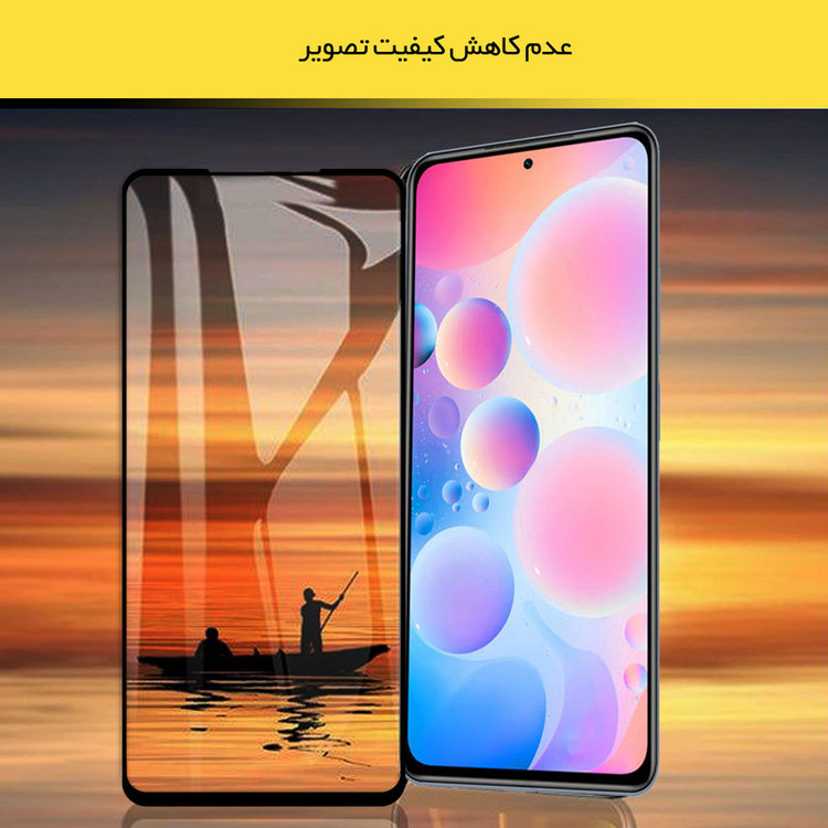 محافظ صفحه نمایش تراستکتور مدل FUL-T مناسب برای گوشی شیائومی Redmi Note 10 Pro Max