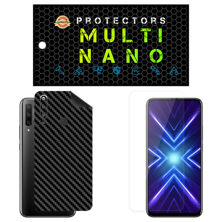 محافظ صفحه نمایش مولتی نانو مدل X-SFC مناسب برای گوشی موبایل آنر 9X Premium به همراه برچسب پوششی