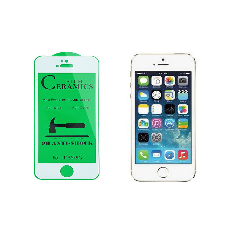 محافظ صفحه نمایش سرامیکی گریفین مدل FLCRG GN me مناسب برای گوشی موبایل اپل iPhone 5