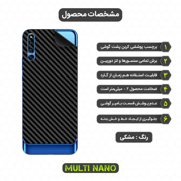 محافظ صفحه نمایش مولتی نانو مدل X-SFC مناسب برای گوشی موبایل آنر Magic 2 به همراه برچسب پوششی