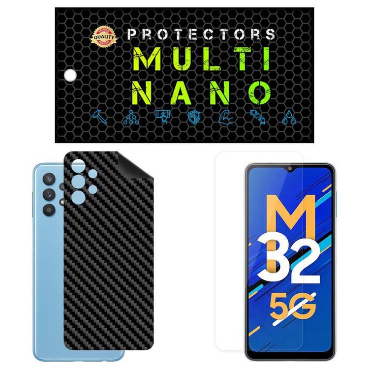 محافظ صفحه نمایش مولتی نانو مدل X-SFC مناسب برای گوشی موبایل سامسونگ Galaxy M32 5G به همراه برچسب پوششی