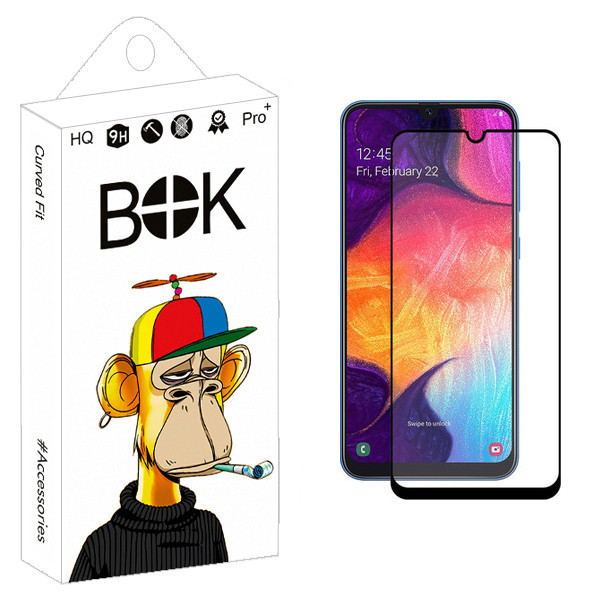 محافظ صفحه نمایش بوک مدل +HD مناسب برای گوشی موبایل سامسونگ Galaxy A10