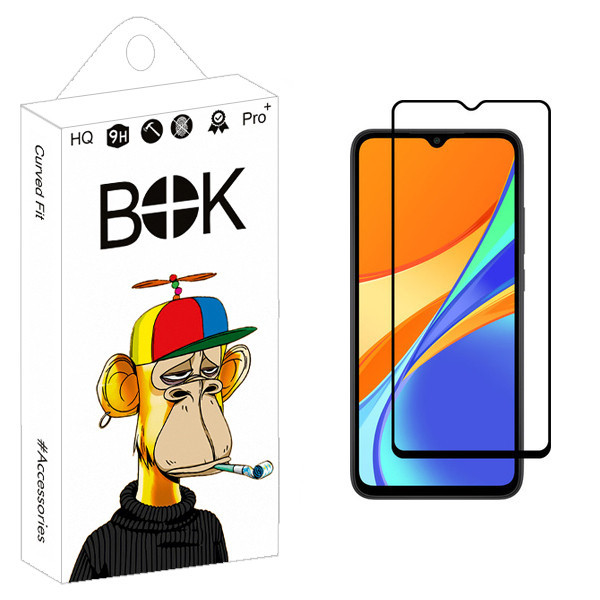 محافظ صفحه نمایش بوک مدل +HD مناسب برای گوشی موبایل شیائومی Redmi 9