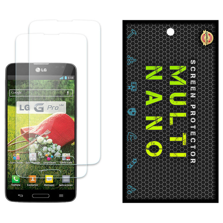 محافظ صفحه نمایش مولتی نانو مدل X-S2N مناسب برای گوشی موبایل ال جی G Pro Lite بسته دو عددی