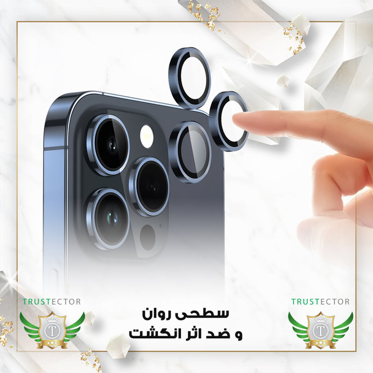 محافظ لنز دوربین تراستکتور مدل RINT20 مناسب برای گوشی موبایل سامسونگ Galaxy S25 Ultra 5G