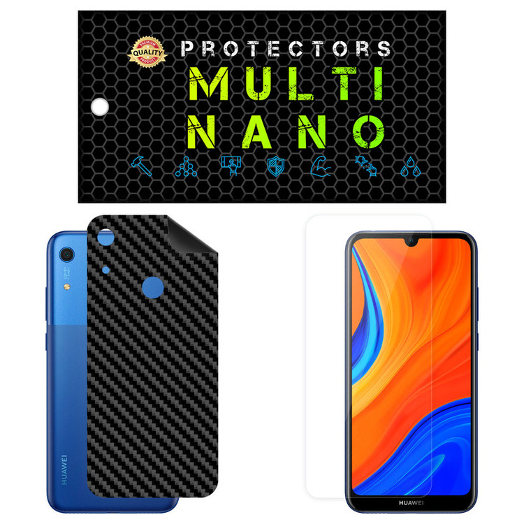 محافظ صفحه نمایش مولتی نانو مدل X-SFC مناسب برای گوشی موبایل هوآوی Y6S به همراه برچسب پوششی