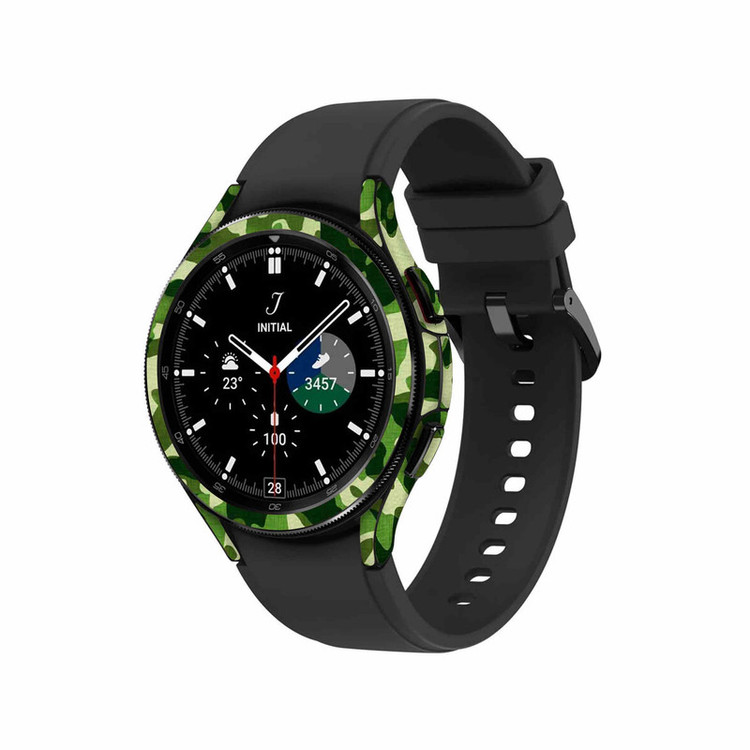 برچسب ماهوت طرح Army-Green-2 مناسب برای ساعت هوشمند سامسونگ Watch4 Classic 46mm
