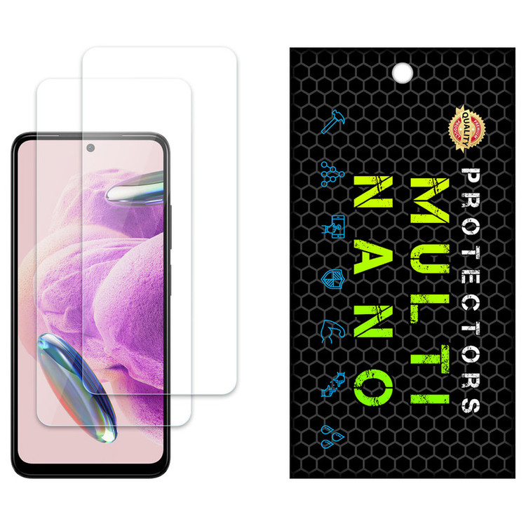 محافظ صفحه نمایش مولتی نانو مدل X-S2N مناسب برای گوشی موبایل شیائومی Redmi Note 12S بسته دو عددی