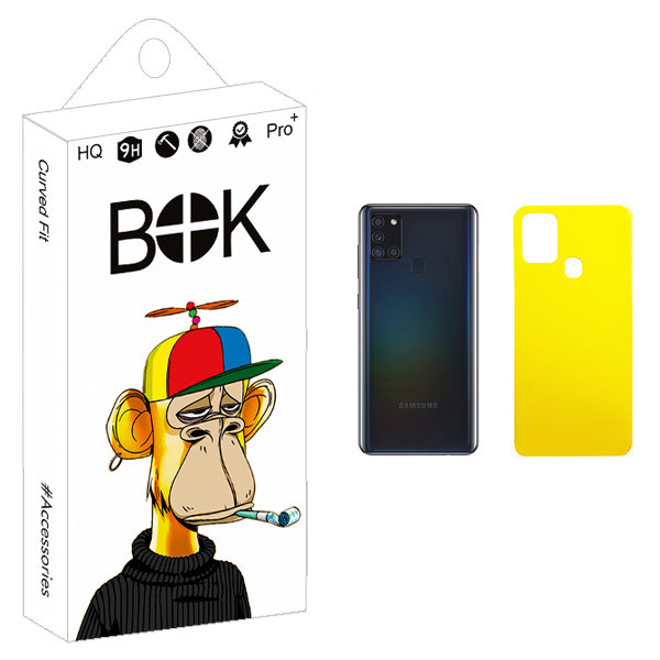 محافظ پشت گوشی بوک مدل +HD مناسب برای گوشی موبایل سامسونگ Galaxy A21s
