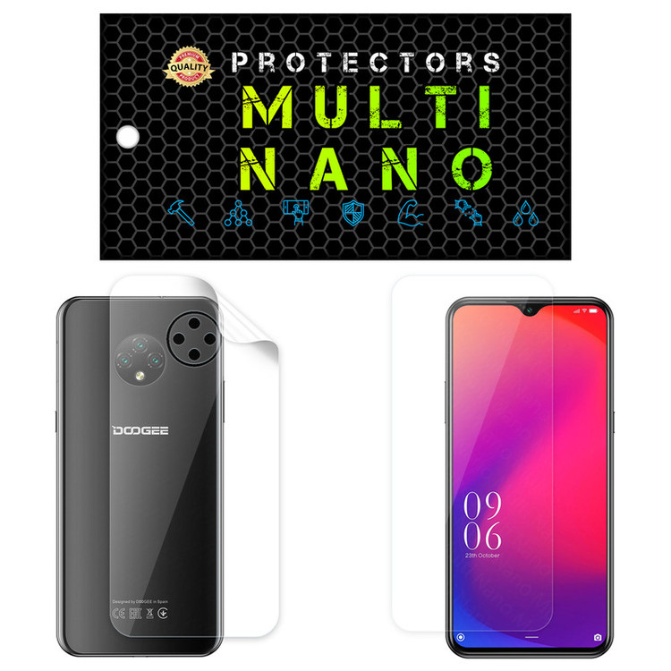 محافظ صفحه نمایش مولتی نانو مدل X-SFT مناسب برای گوشی موبایل دوجی X95 به همراه محافظ پشت