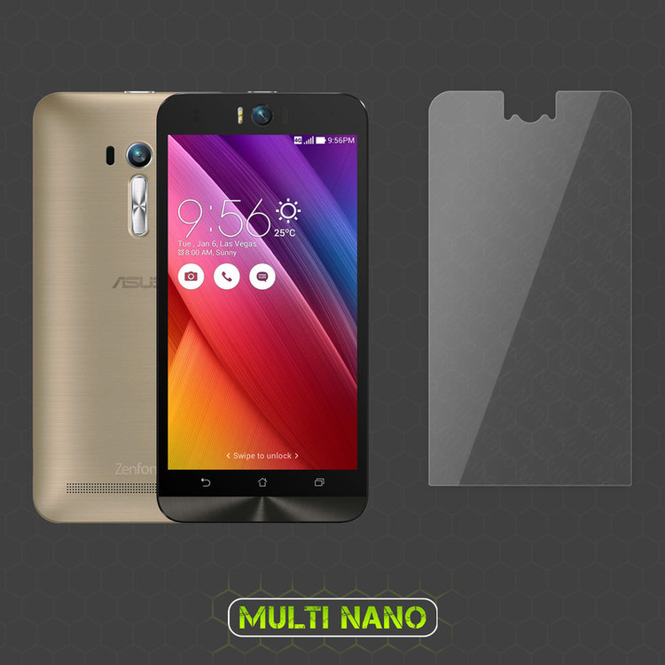 محافظ صفحه نمایش مولتی نانو مدل X-SFT مناسب برای گوشی موبایل ایسوس Zenfone Selfie / ZD551KL به همراه محافظ پشت