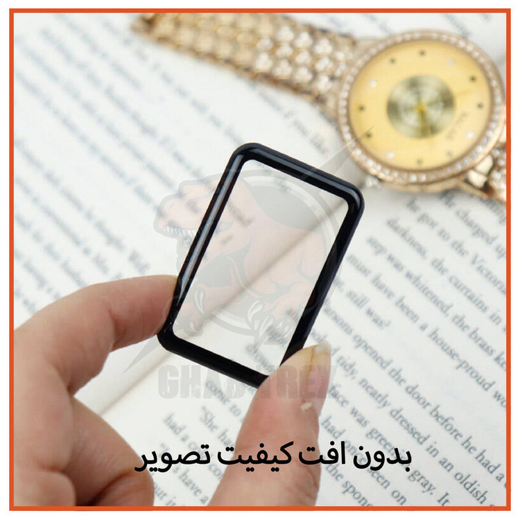 محافظ صفحه نمایش قاب تی رکس مدل PMMA مناسب برای ساعت هوشمند هایلو LS02