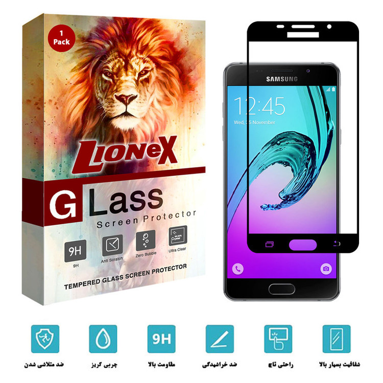 محافظ صفحه نمایش لایونکس مدل CRC-L مناسب برای گوشی موبایل سامسونگ Galaxy A7 2016