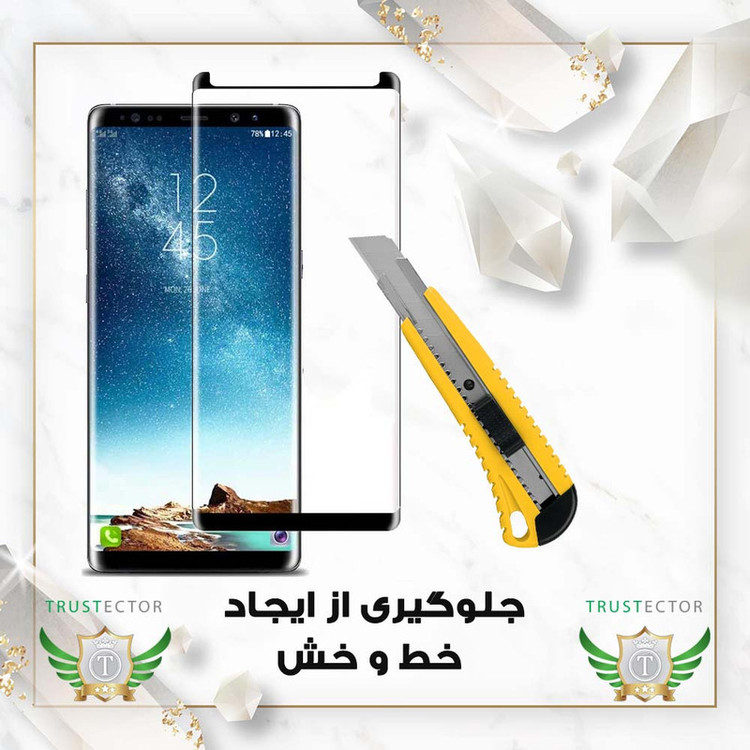 محافظ صفحه نمایش سرامیکی تراستکتور مدل CRMEGTR مناسب برای گوشی موبایل سامسونگ Galaxy S10 Plus 4G