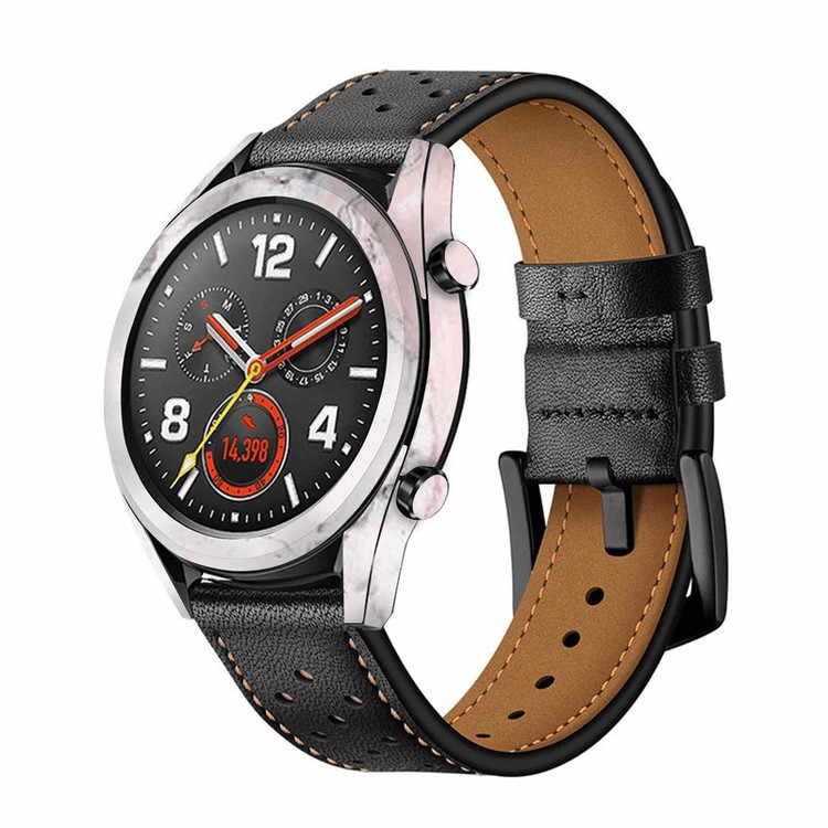 برچسب ماهوت طرح Blanco-Pink-Marble مناسب برای ساعت هوشمند هوآوی Watch GT