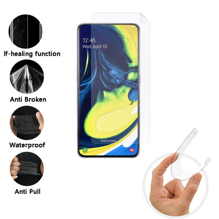 محافظ صفحه نمایش تراستکتور مدل GNF مناسب برای گوشی موبایل سامسونگ Galaxy A80 بسته 3 عددی