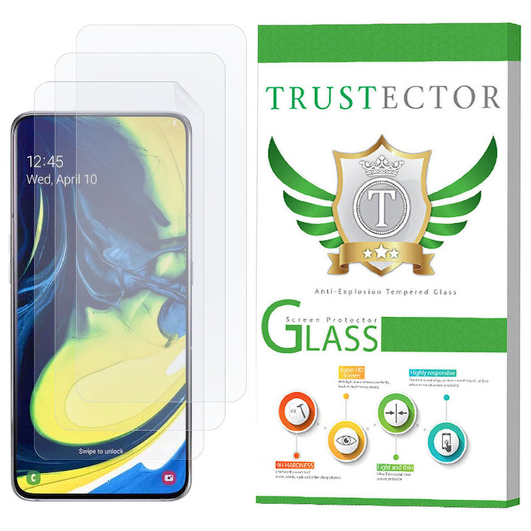 محافظ صفحه نمایش تراستکتور مدل GNF مناسب برای گوشی موبایل سامسونگ Galaxy A80 بسته 3 عددی