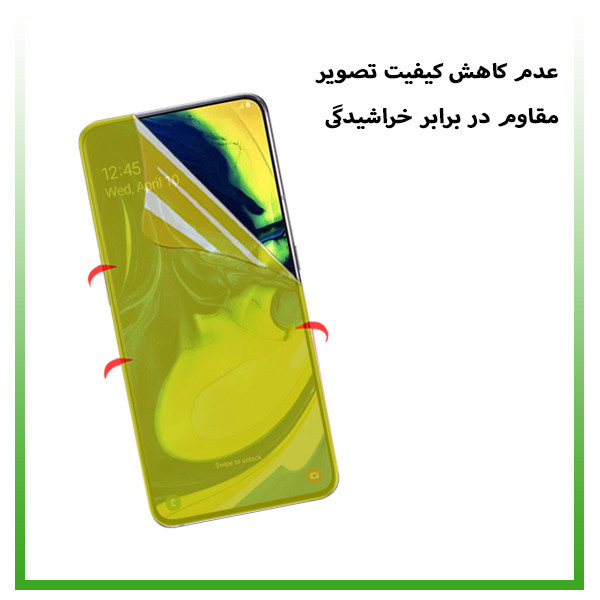 محافظ صفحه نمایش تراستکتور مدل GNF مناسب برای گوشی موبایل سامسونگ Galaxy A80 بسته 3 عددی