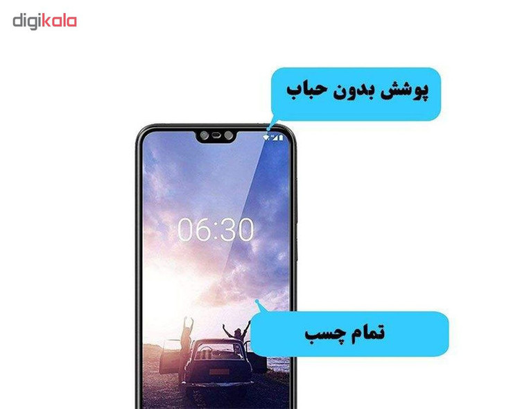 محافظ صفحه نمایش گودزیلا مدل GGF مناسب برای گوشی موبایل شیائومی Redmi Note 7