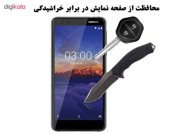 محافظ صفحه نمایش گودزیلا مدل GGF مناسب برای گوشی موبایل شیائومی Redmi Note 7