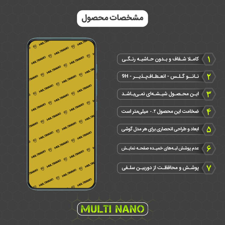محافظ صفحه نمایش مولتی نانو مدل X-S2N مناسب برای گوشی موبایل موتورولا Moto G71 بسته دو عددی