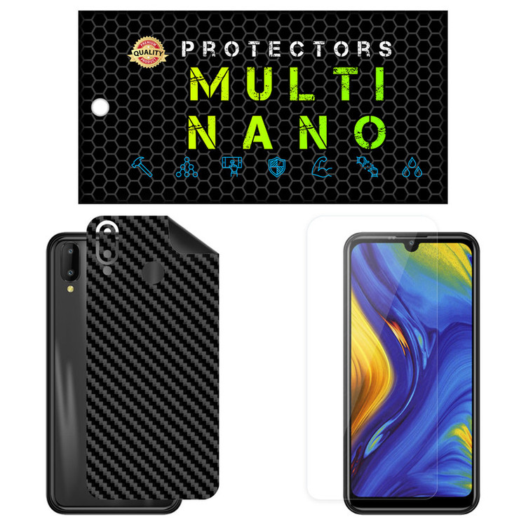 محافظ صفحه نمایش مولتی نانو مدل X-SFC مناسب برای گوشی موبایل جی پلاس Q10 به همراه برچسب پوششی