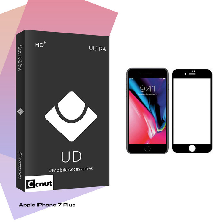 محافظ صفحه نمایش کوکونات مدل UD Black مناسب برای گوشی موبایل اپل iPhone 7 Plus