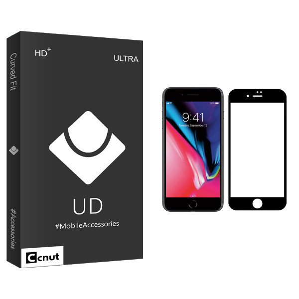 محافظ صفحه نمایش کوکونات مدل UD Black مناسب برای گوشی موبایل اپل iPhone 7 Plus