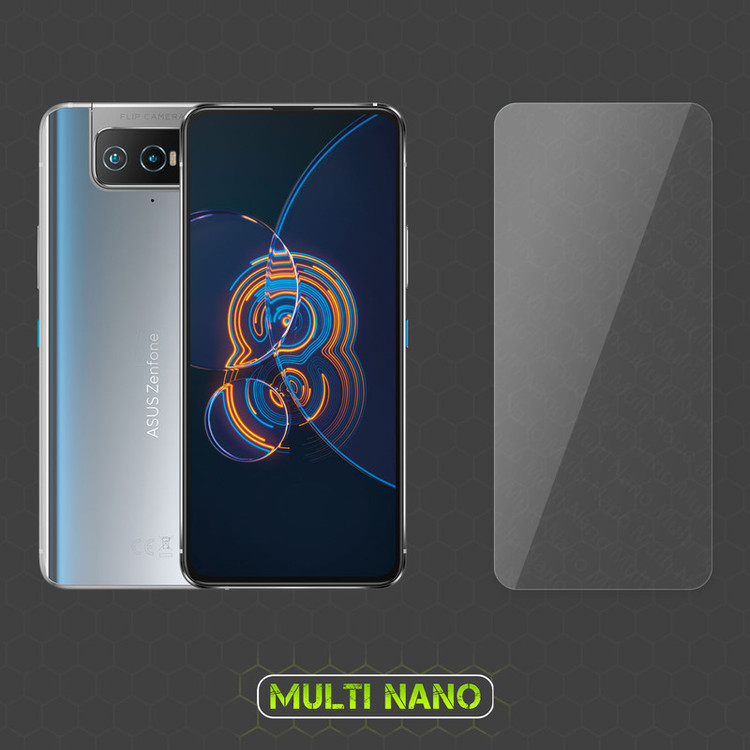 محافظ صفحه نمایش مولتی نانو مدل X-SFC مناسب برای گوشی موبایل ایسوس Zenfone 8 Flip / ZS672KS به همراه برچسب پوششی