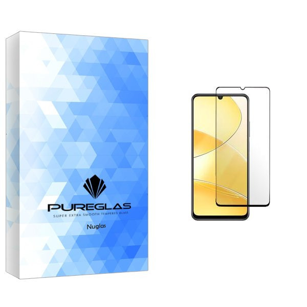 محافظ صفحه نمایش شیشه ای پیور گلس مدل NueGlas مناسب برای گوشی موبایل ریلمی C51