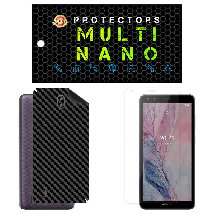 محافظ صفحه نمایش مولتی نانو مدل X-SFC مناسب برای گوشی موبایل نوکیا C01 Plus به همراه برچسب پوششی