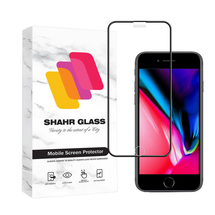 محافظ صفحه نمایش شهر گلس مدل AIRBASH مناسب برای گوشی موبایل اپل iPhone 8 / 7 / 6s / 6