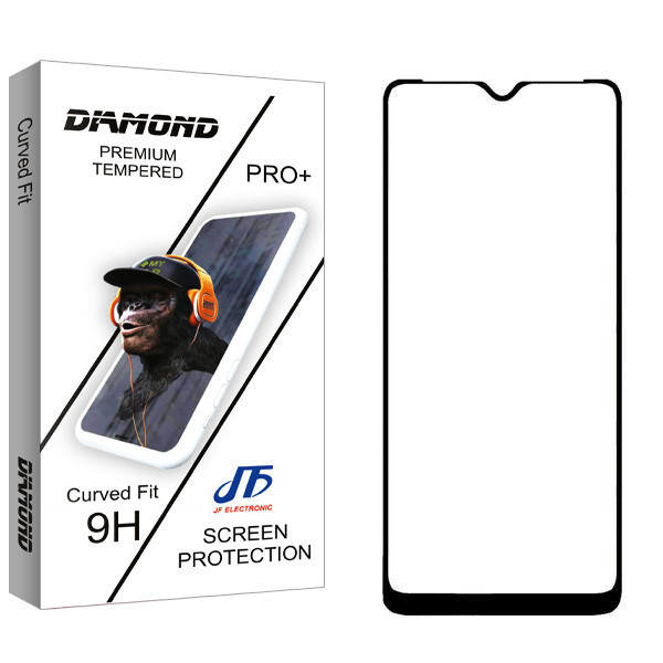 محافظ صفحه نمایش سرامیکی جی اف مدل Diamond مناسب برای گوشی موبایل ریلمی C30
