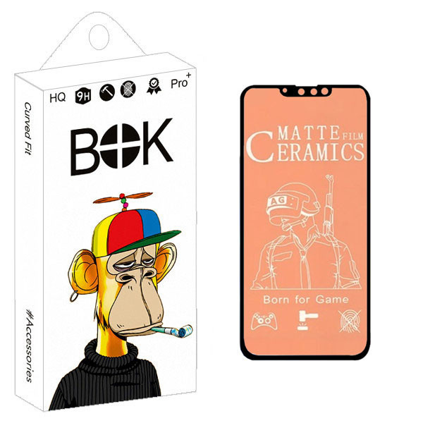 محافظ صفحه نمایش مات بوک مدل NEW-M مناسب برای گوشی موبایل اپل IPHONE 13promax