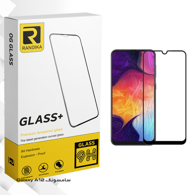 محافظ صفحه نمایش راندیکا مدل GLD مناسب برای گوشی موبایل سامسونگ Galaxy A12