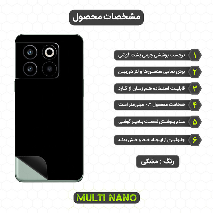 برچسب پوششی مولتی نانو مدل X-F1M مناسب برای گوشی موبایل وان پلاس Ace Pro