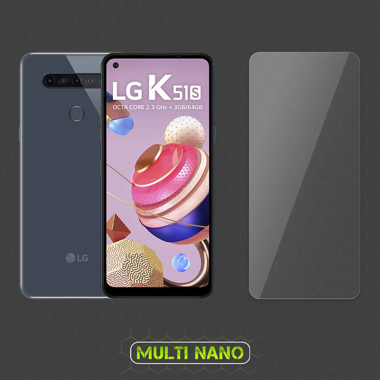محافظ صفحه نمایش مولتی نانو مدل X-SFG مناسب برای گوشی موبایل ال جی K51S به همراه برچسب پوششی