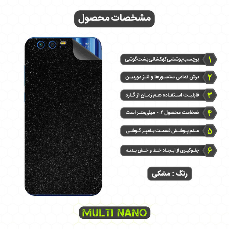 محافظ صفحه نمایش مولتی نانو مدل X-SFG مناسب برای گوشی موبایل آنر 9 Premium به همراه برچسب پوششی