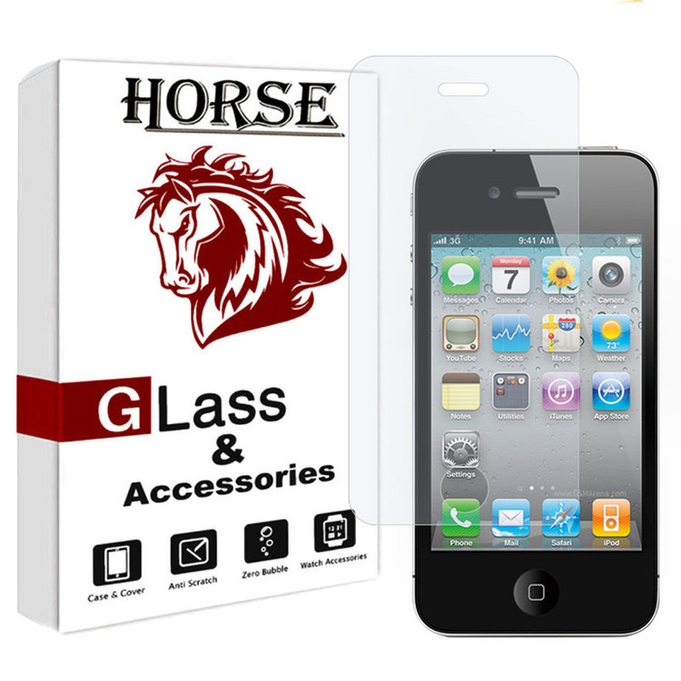 محافظ صفحه نمایش هورس مدل SIMPLH مناسب برای گوشی موبایل اپل iPhone 4
