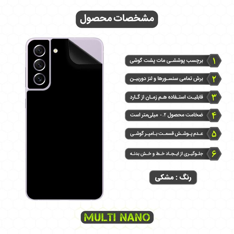 محافظ صفحه نمایش مولتی نانو مدل X-SFM مناسب برای گوشی موبایل سامسونگ Galaxy S21 FE 5G به همراه برچسب پوششی
