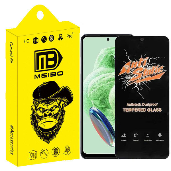 محافظ صفحه نمایش میبو مدل انتی استاتیک مناسب برای گوشی موبایل شیائومی RM 12 4G / 5G / NOTE 12R / POCO M6 PRO