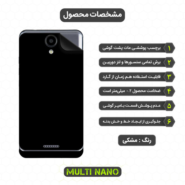 محافظ صفحه نمایش مولتی نانو مدل X-SFM مناسب برای گوشی موبایل اسمارت Pro Advance / L3953 به همراه برچسب پوششی