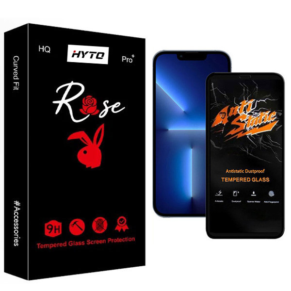 محافظ صفحه نمایش هیتو مدل Rose Antistatic مناسب برای گوشی موبایل اپل iPhone 13 Pro Max