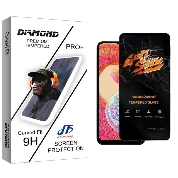 محافظ صفحه نمایش جی اف مدل Diamond Antistatic مناسب برای گوشی موبایل سامسونگ Galaxy A04e
