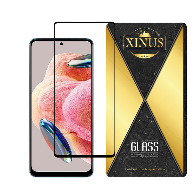 محافظ صفحه نمایش ژینوس مدل FULPLUSX مناسب برای گوشی موبایل شیائومی Redmi Note 12 4G